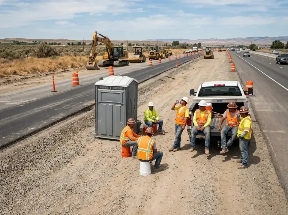 highway-road-construction-crew-007 — frequently asked questions, Porta Potty and Restroom Rentals in Mesquite, NV